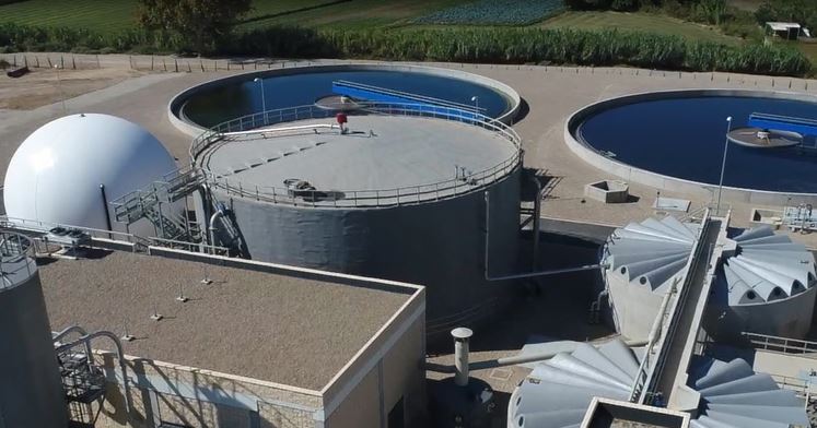 new waste water treatment plant in aragon