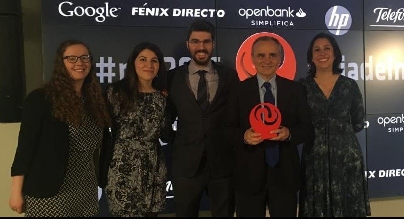 Ferrovial prize for Instagram at Internet Day 2016