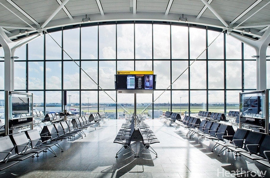 Heathrow Airport reduce carbon emissions