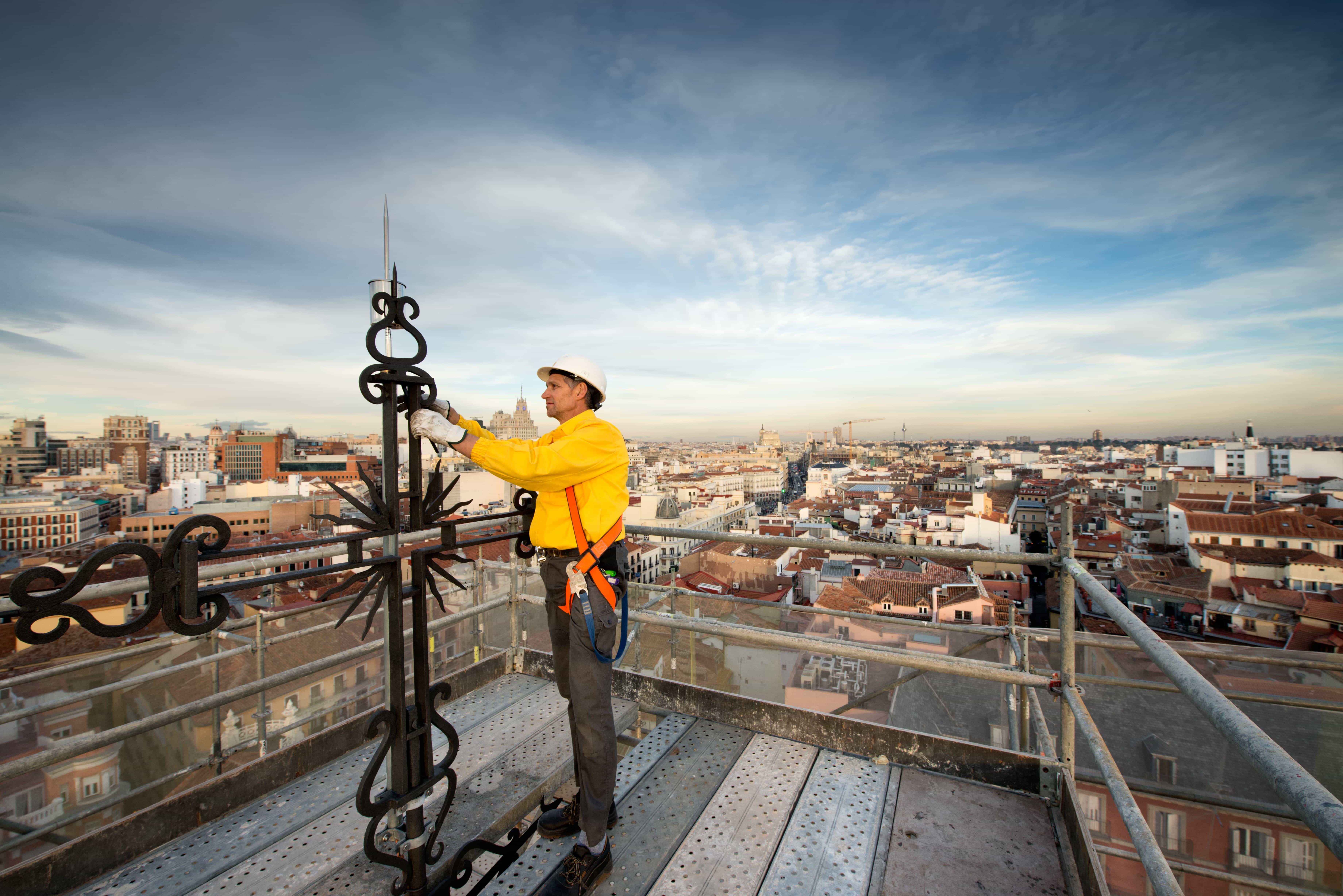 Ferrovial Agroman carried out the refurbishment of Casa de la Panadería, at Madrid's Plaza Mayor (Main Square)