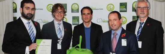 Ferrovial Agroman gana el premio de Green Apple