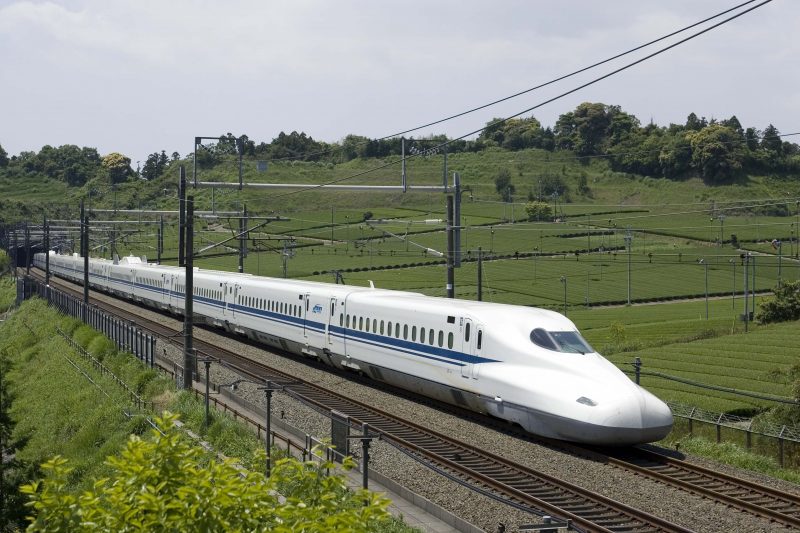 Shinkansen tren seleccionado por Dallas, Houston