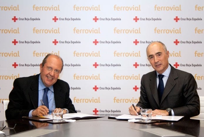 Firma renovación de los centros de distribución de alimentos de Cruz Roja Española