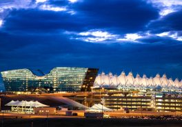 Jeppensen Terminal in Denver International Airport (USA)