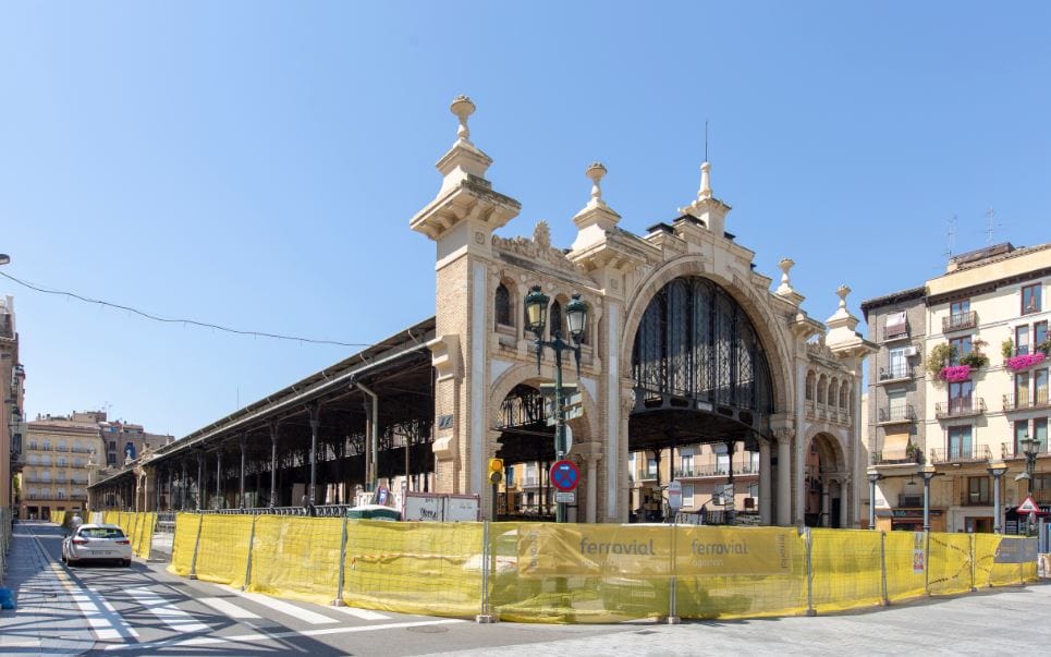 Ferrovial Agroman restores Zaragoza's Central Market