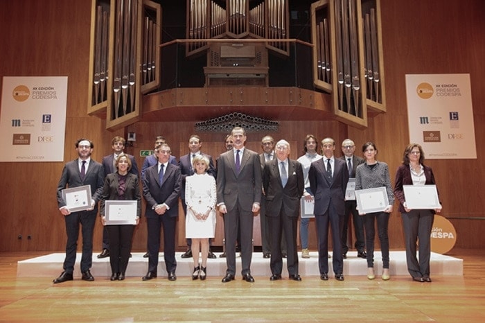 Foto de los finalistas Premios Codespa 2019