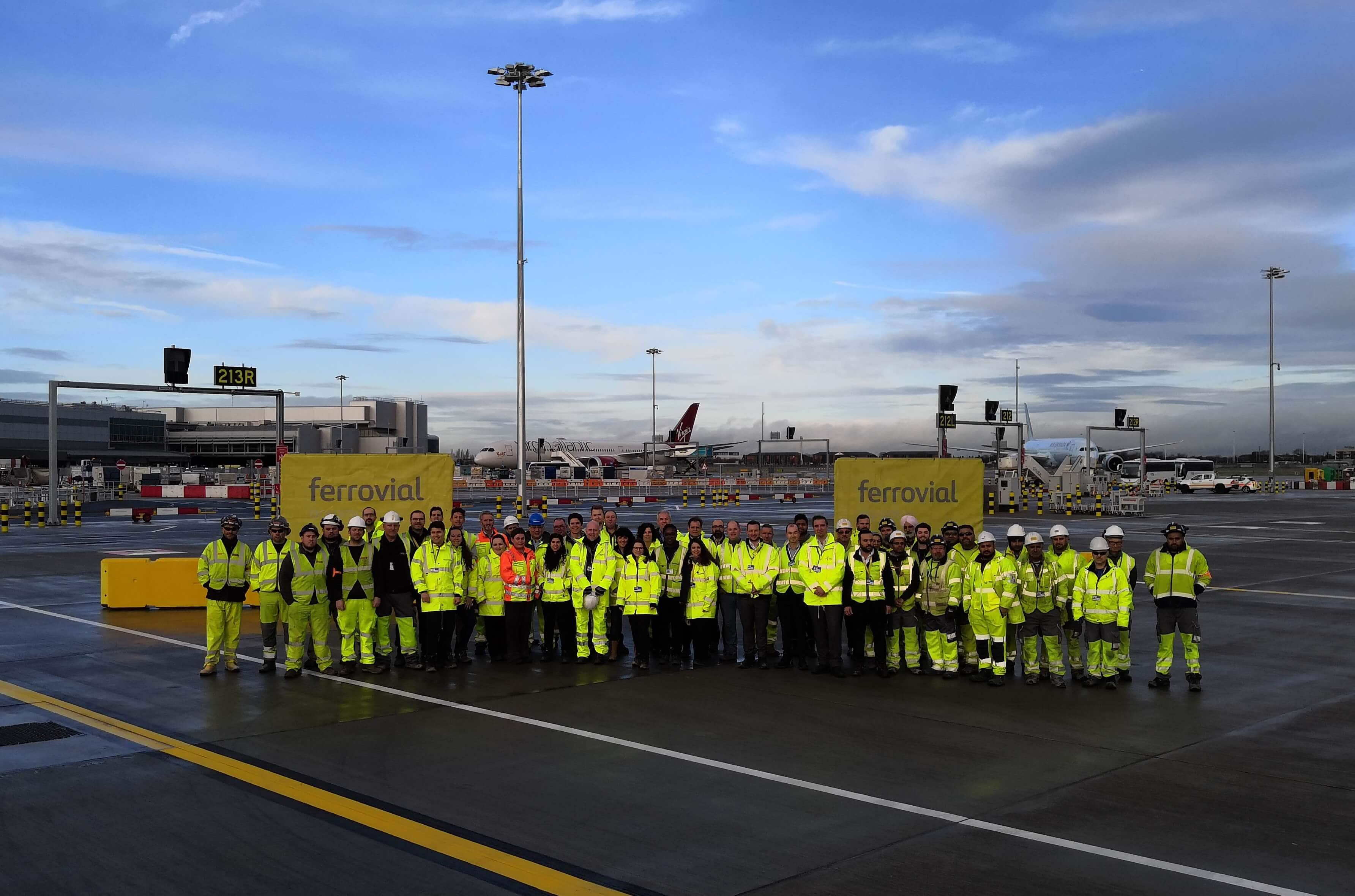 Heathrow ferrovial agroman team Heathrow ferrovial agroman team