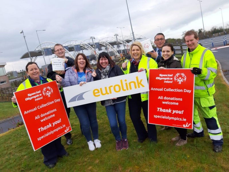 Las autopistas irlandesas Eurolink M3 y M4 participaron en el “Annual Special Olympics Collection Day”