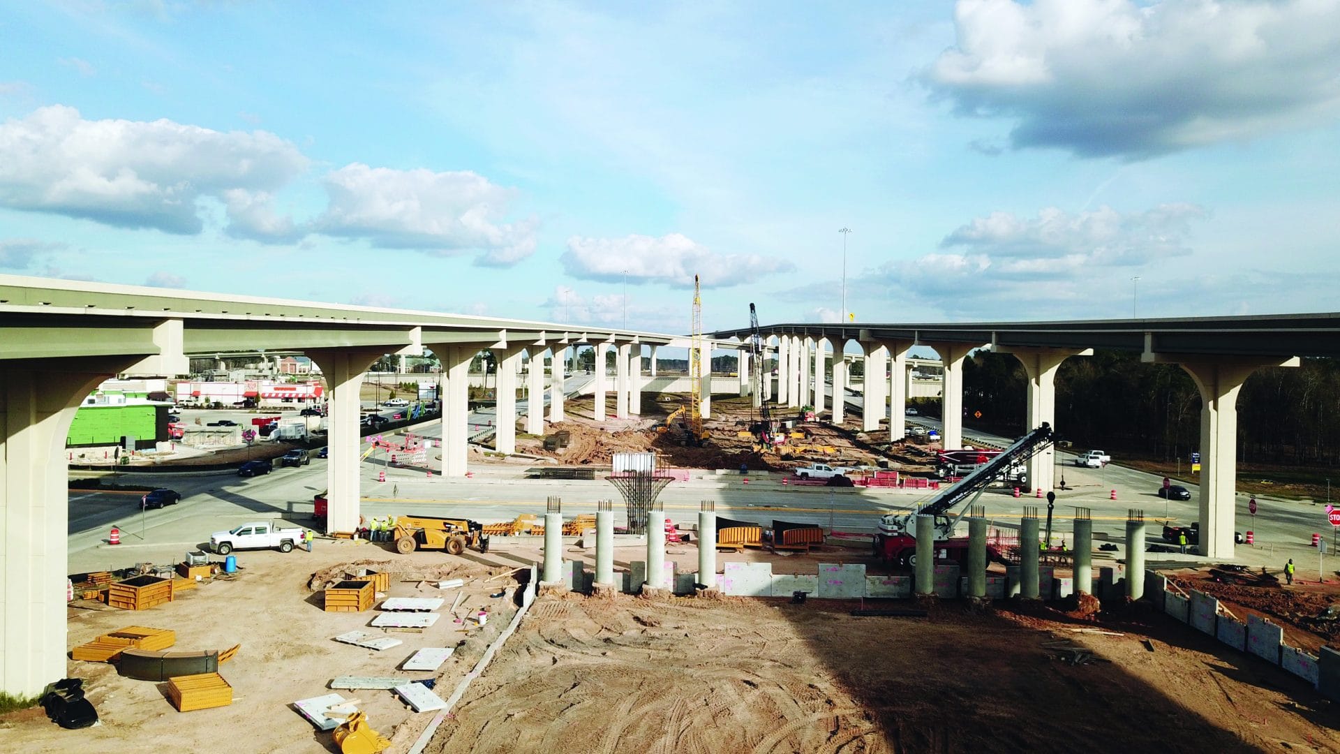 Un consorcio formado por Ferrovial Agroman US, Webber y Granite Construction, construye la autopista SH 99 Grand Parkway