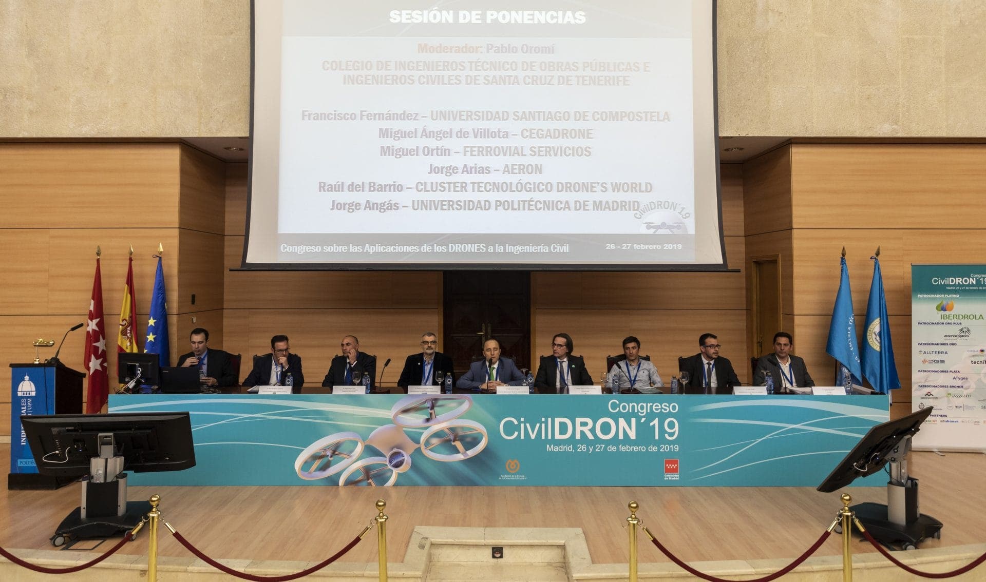 Ferrovial Services participated in CivilDron ‘19, the most prestigious conference on drones in Spain