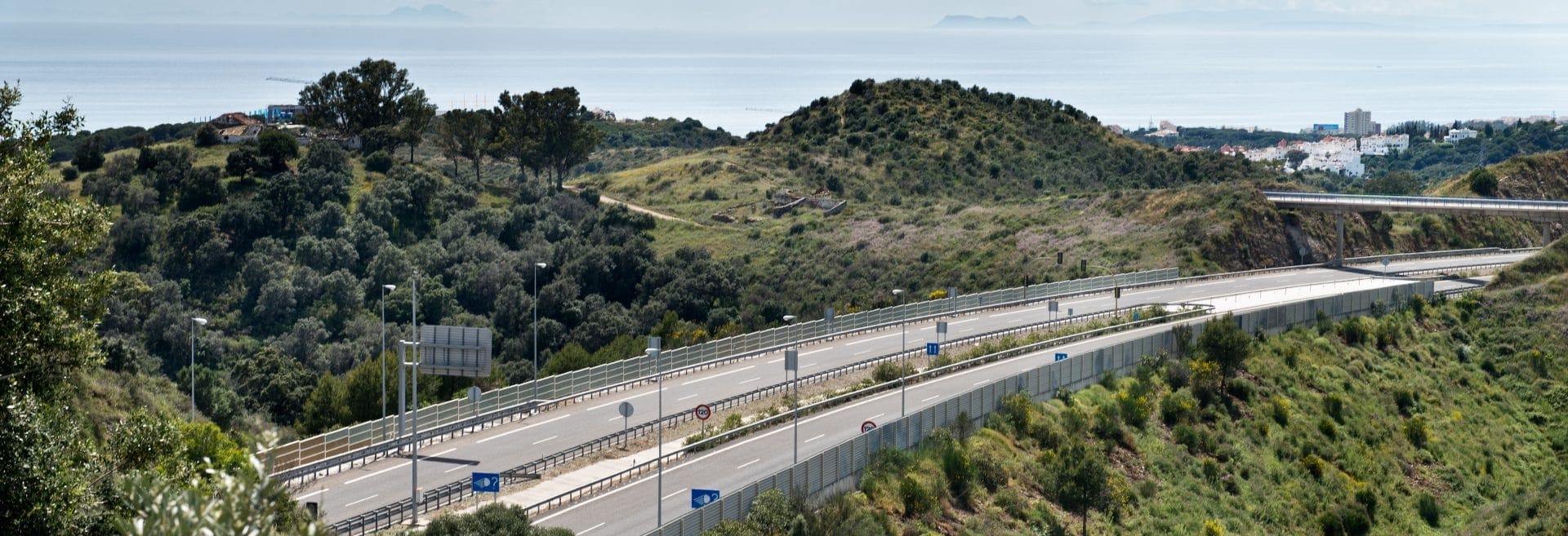 Carretera construida por Ferrovial bajo los parámetros de lucha contra el cambio climático