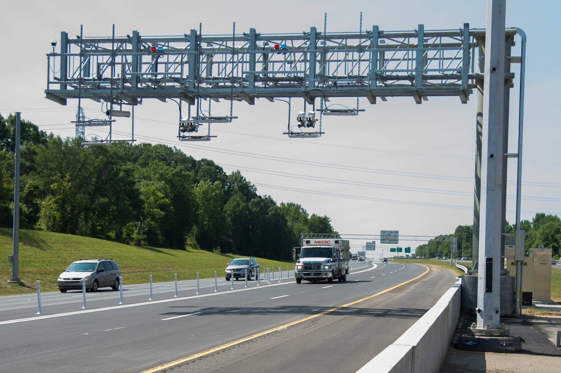 Northern section of the I-77 Express lanes project, from Hambright Road to Exit 36 in Mooresville