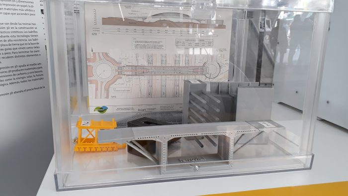 Imagen de los prototipos mostrados en la V semana de la ingeniería