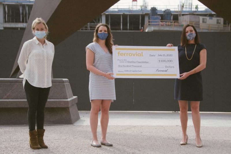 onestar receives $100,000 fund help ferrovial together covid-19