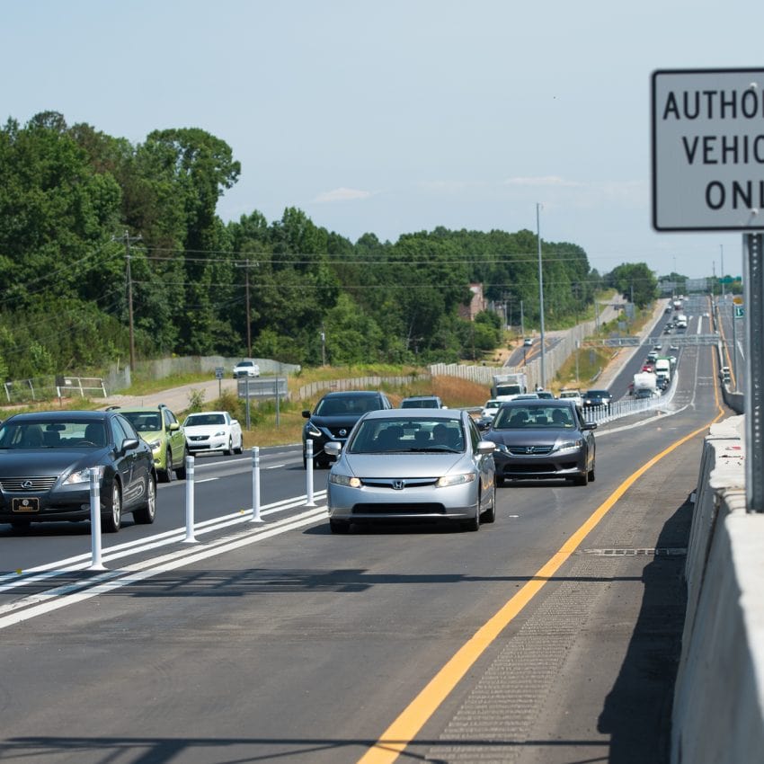 Autopista I-77, Carolina del Norte