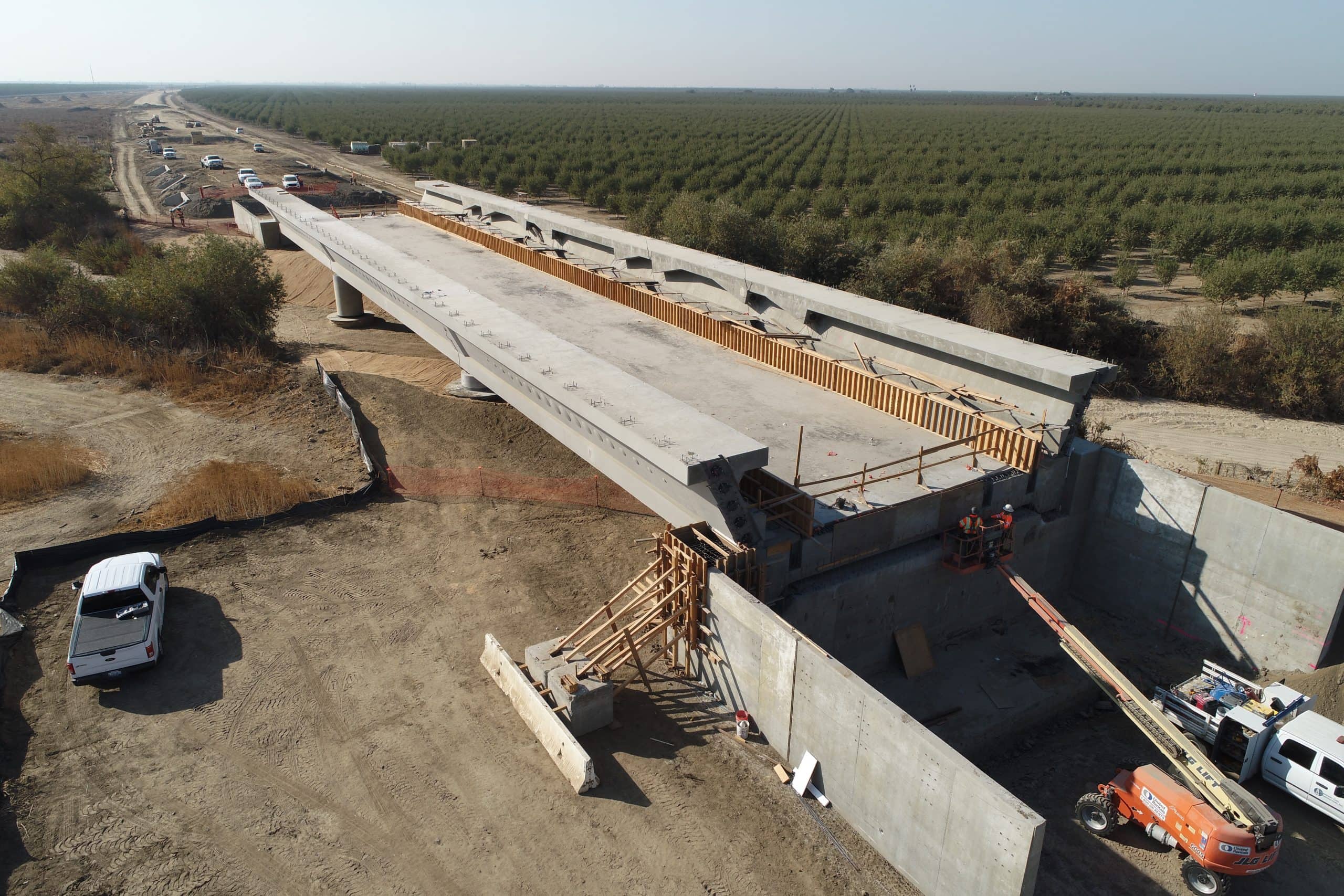 California Rail Builders Completes Viaduct Structure in Record Time