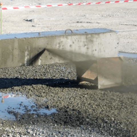 technology shaft grouted driven concrete pile ferrovial construction