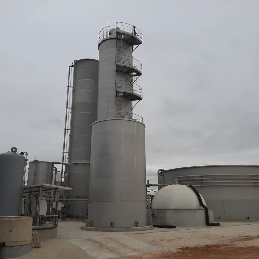 Depuradora Aguas Residuales Industriales Tratamiento Cadagua Sevilla