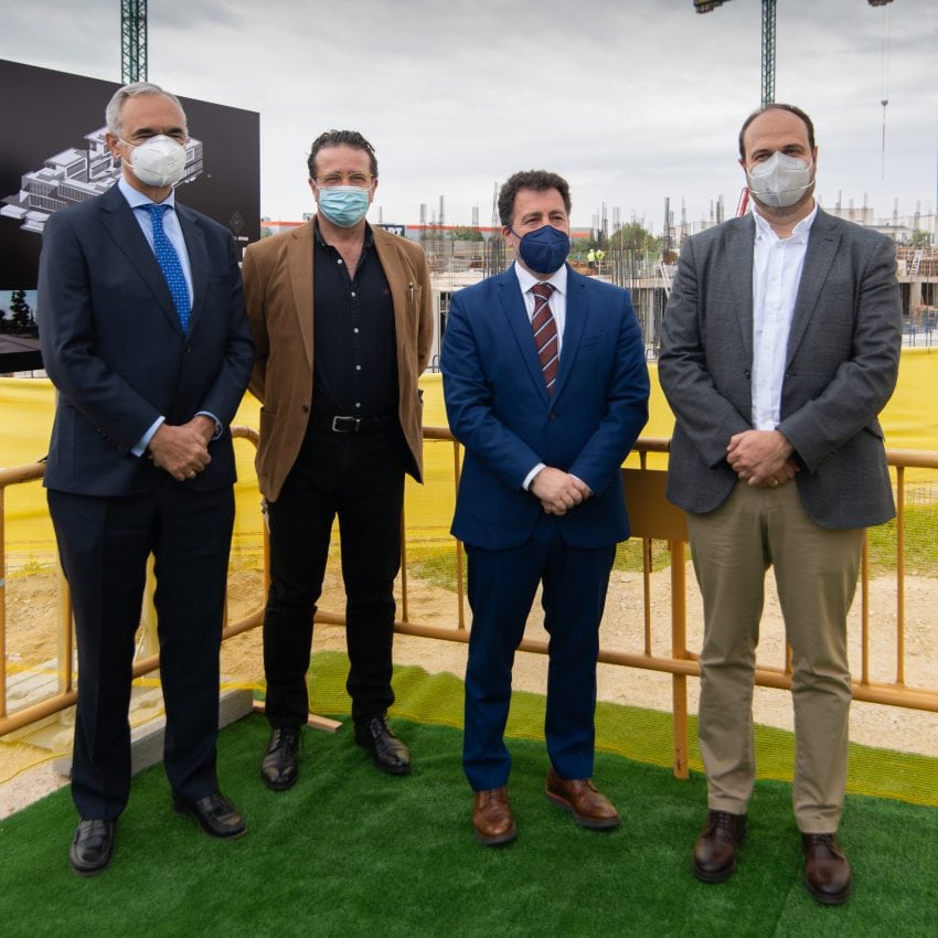 primera piedra rivasvaciamadrid construccion hotel ferrovial