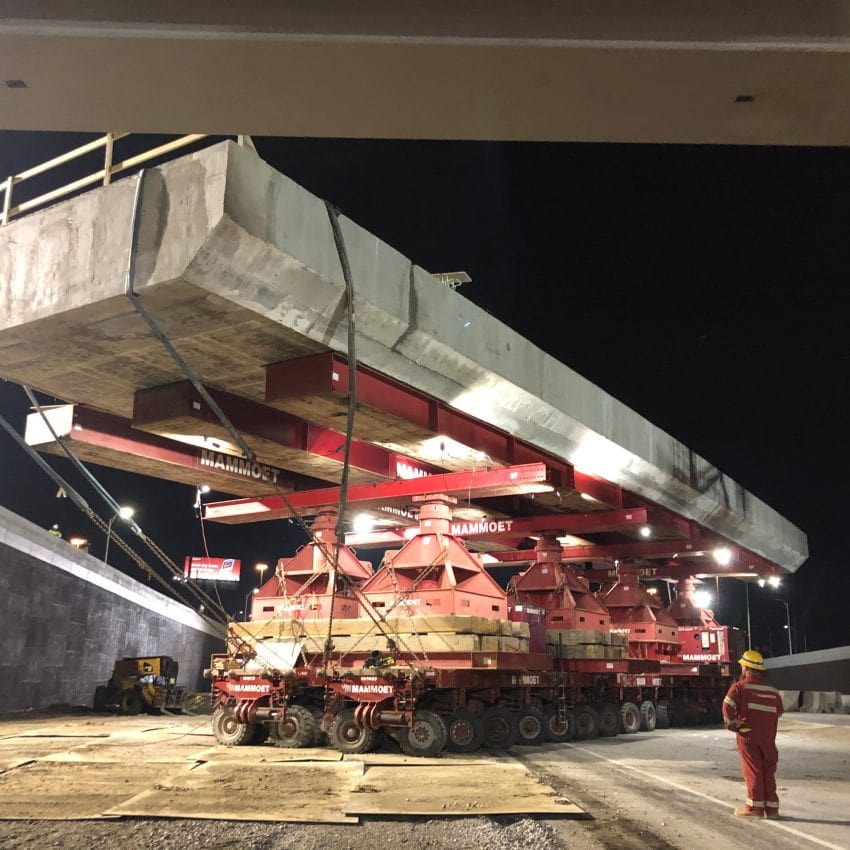 Ferrovial construcción tramo SH114