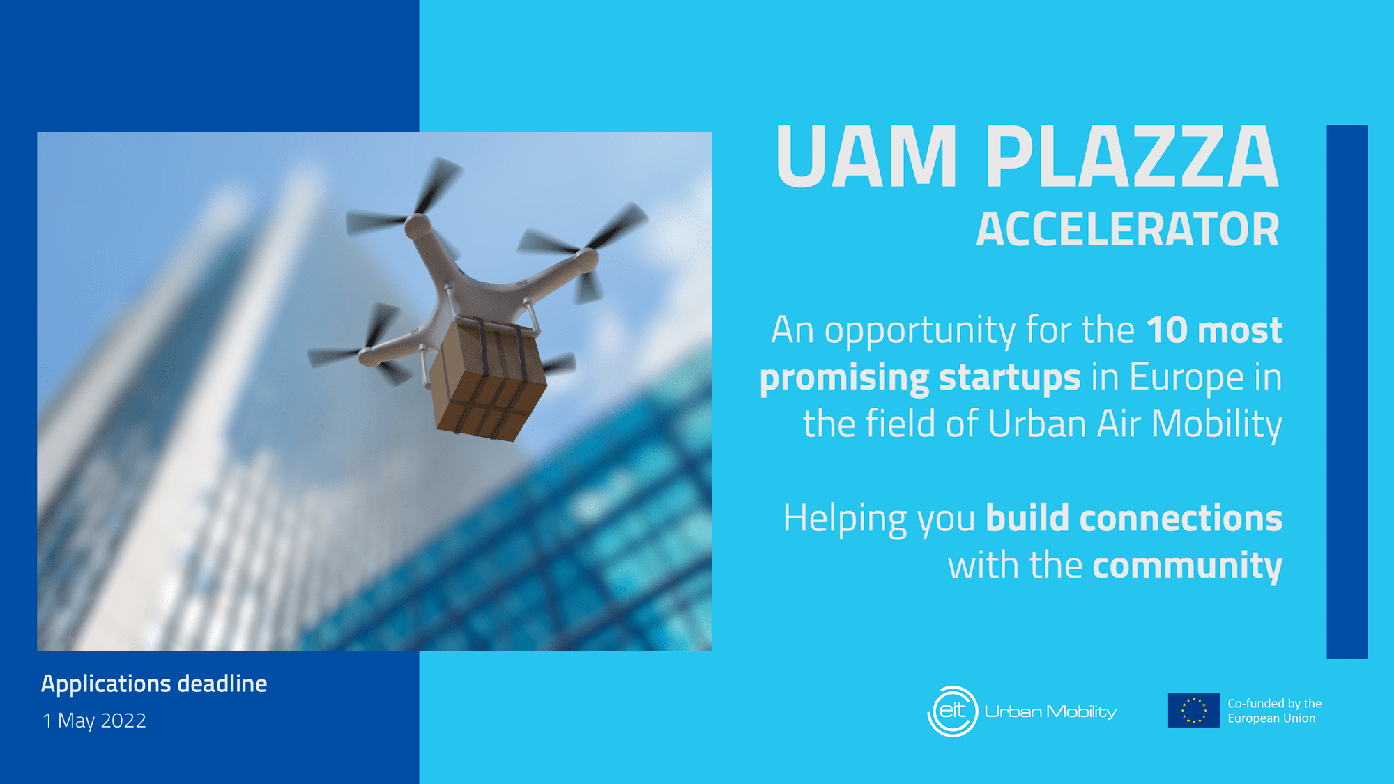 Urban Air Mobility accelerator programme Solve current city challenges