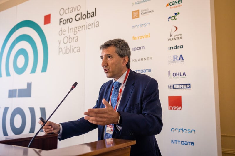 Jose Ángel Tamariz Cintra oro global de la Ingeniería y Obra Pública en Santander