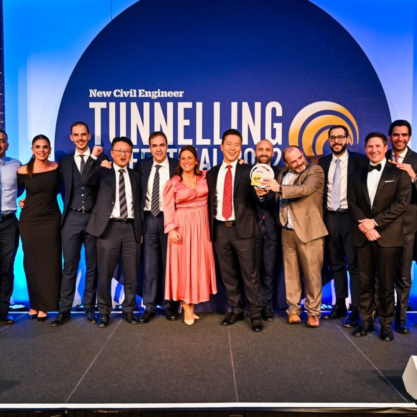 SILVERTOWN wins Innovation in Shaft Design & Construction Category at the NCE Tunnelling Awards